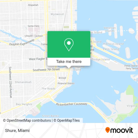 Shure map
