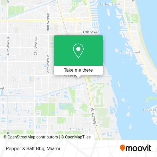 Pepper & Salt Bbq map