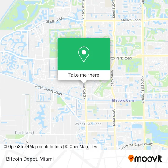 Bitcoin Depot map