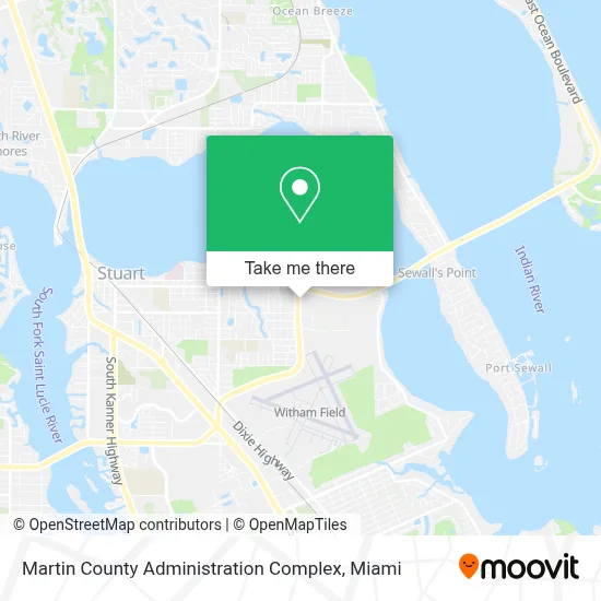 Martin County Administration Complex map