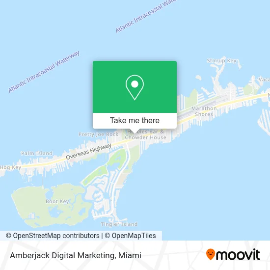 Amberjack Digital Marketing map