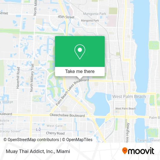 Muay Thai Addict, Inc. map