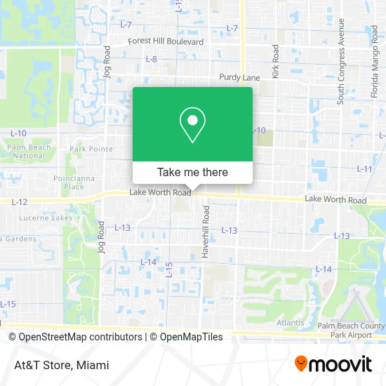 At&T Store map