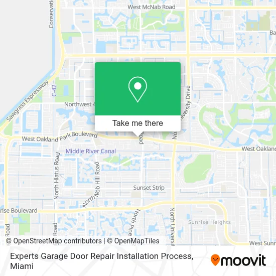 Experts Garage Door Repair Installation Process map
