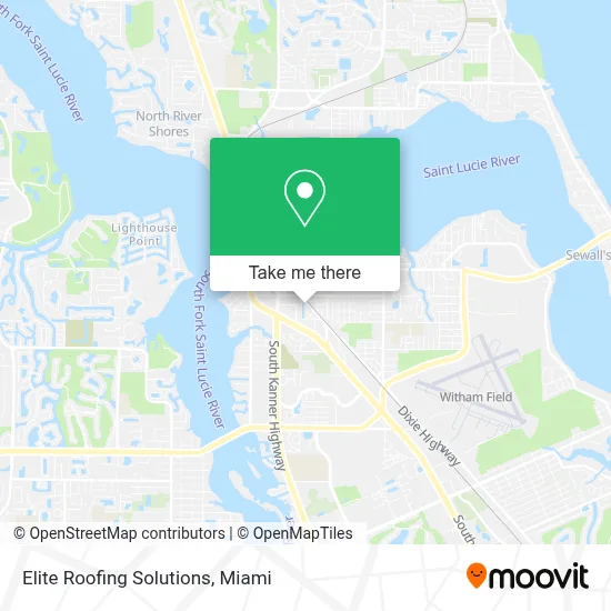 Elite Roofing Solutions map