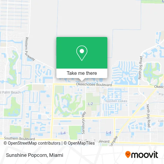 Sunshine Popcorn map