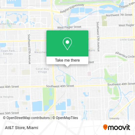At&T Store map