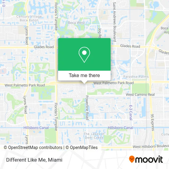 Different Like Me map
