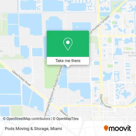 Pods Moving & Storage map