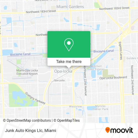 Junk Auto Kings Llc map