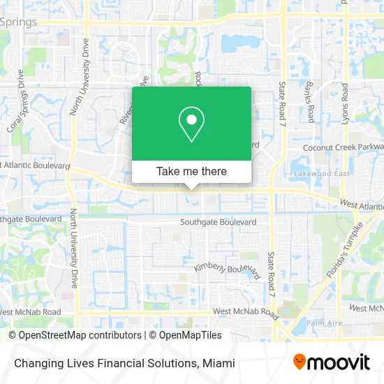 Changing Lives Financial Solutions map