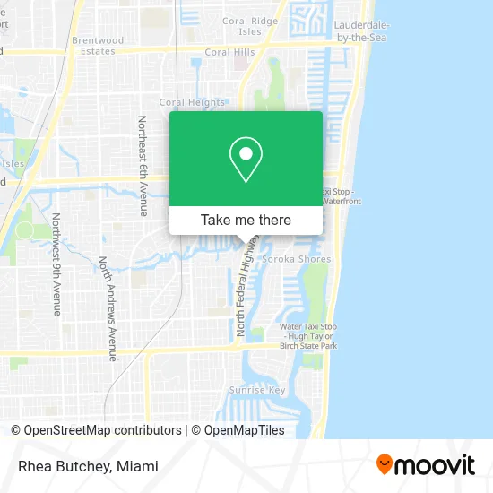 Rhea Butchey map