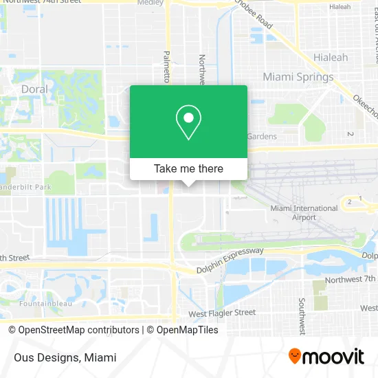 Ous Designs map