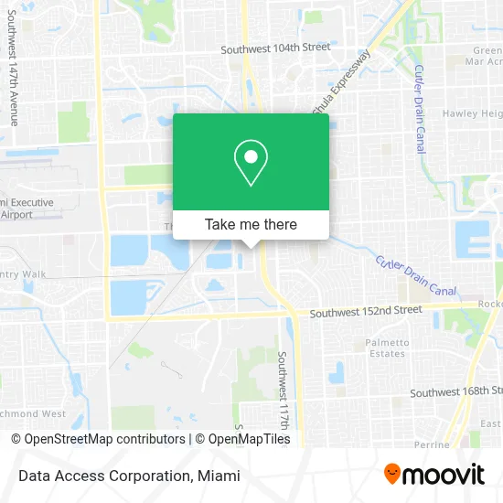 Data Access Corporation map