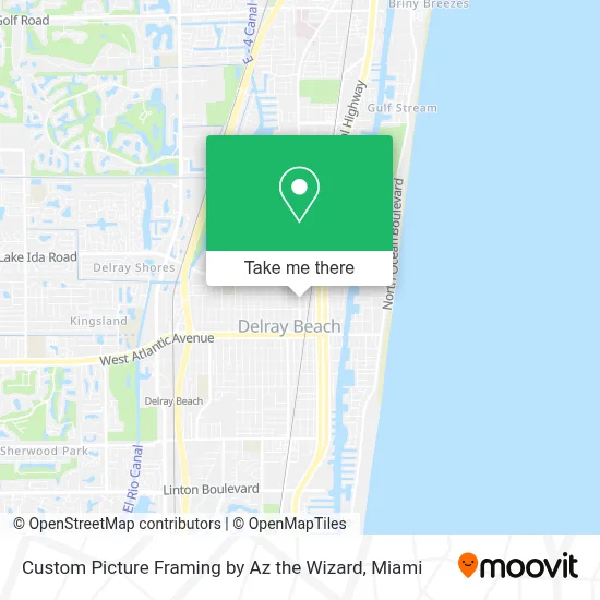 Custom Picture Framing by Az the Wizard map