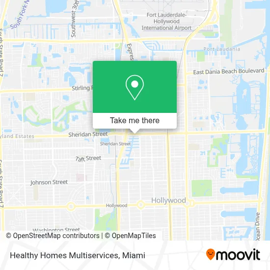 Healthy Homes Multiservices map