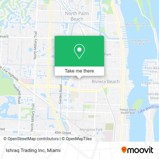 Ishraq Trading Inc map