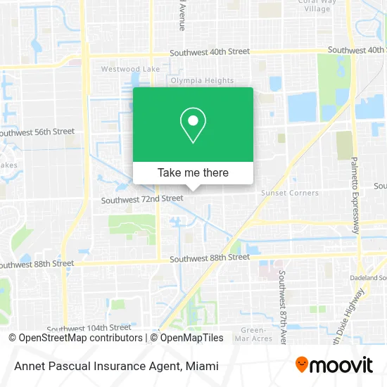 Annet Pascual Insurance Agent map