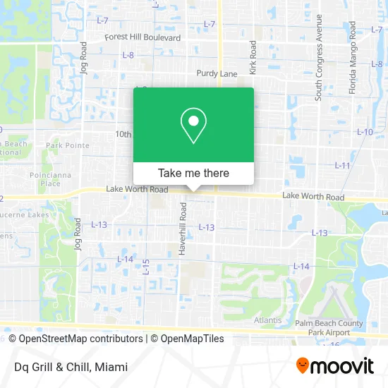 Dq Grill & Chill map