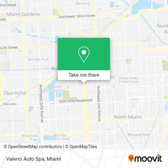Valerio Auto Spa map