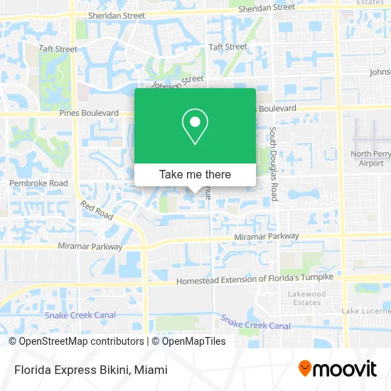 Florida Express Bikini map