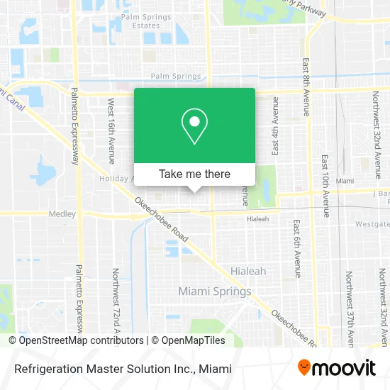 Refrigeration Master Solution Inc. map