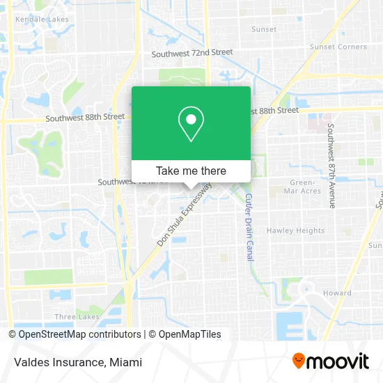 Valdes Insurance map