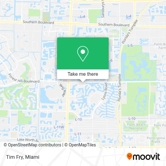 Tim Fry map