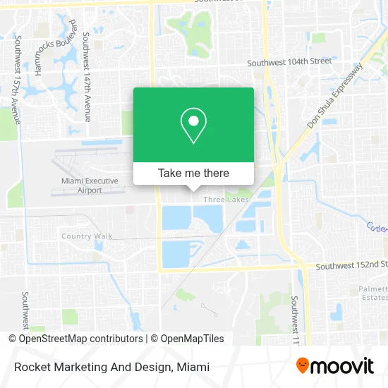 Rocket Marketing And Design map