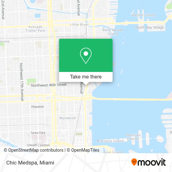 Chic Medspa map