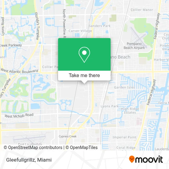Gleefullgrillz map