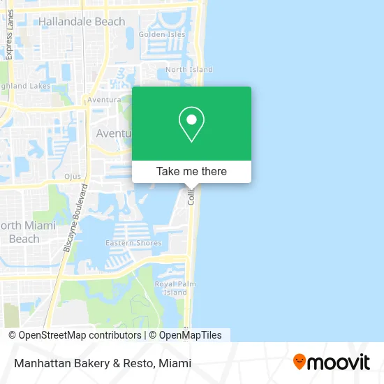 Manhattan Bakery & Resto map