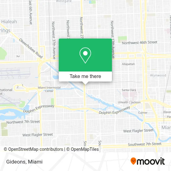 Gideons map