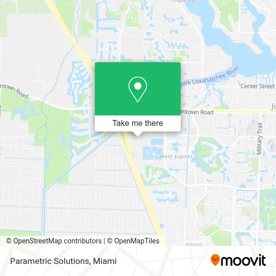 Parametric Solutions map