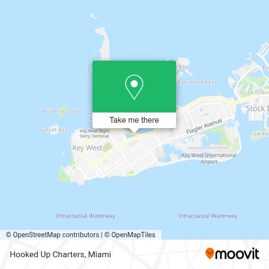 Hooked Up Charters map