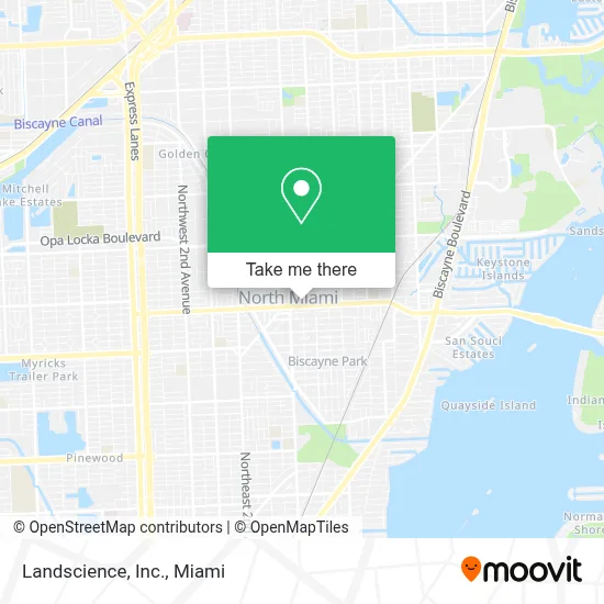 Landscience, Inc. map