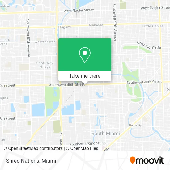 Shred Nations map