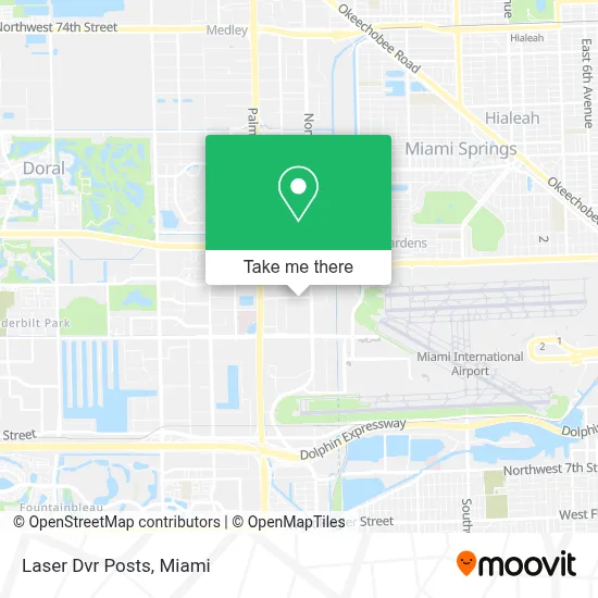 Laser Dvr Posts map