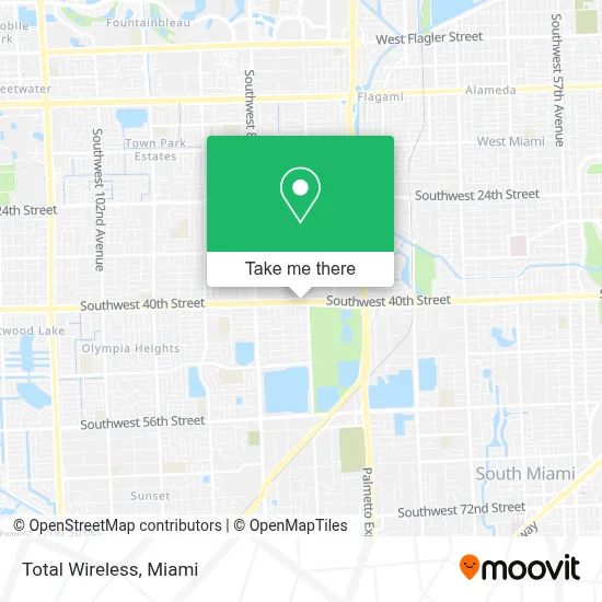 Total Wireless map