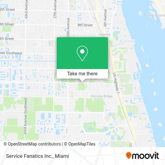 Service Fanatics Inc. map