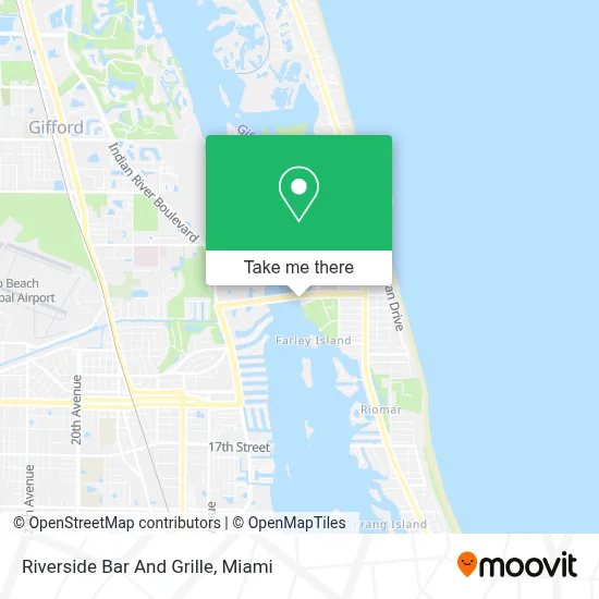 Riverside Bar And Grille map