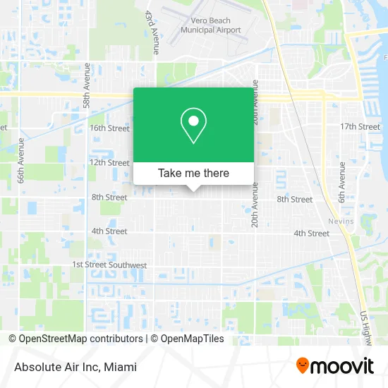 Absolute Air Inc map