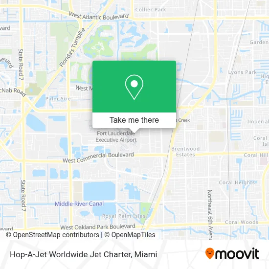 Hop-A-Jet Worldwide Jet Charter map