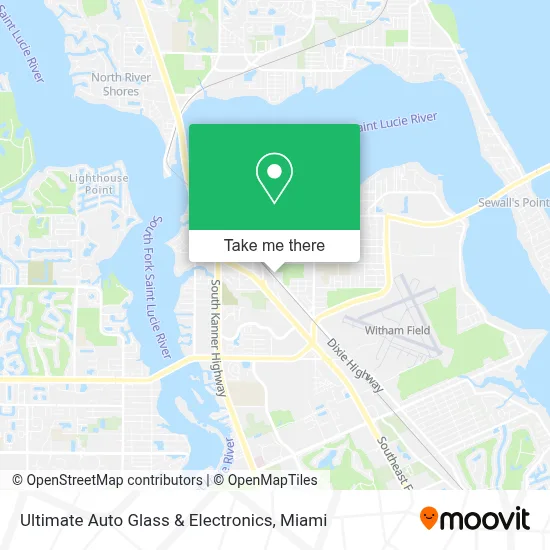Ultimate Auto Glass & Electronics map