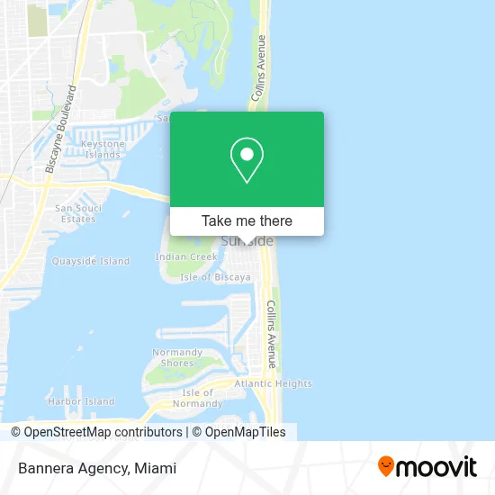 Bannera Agency map