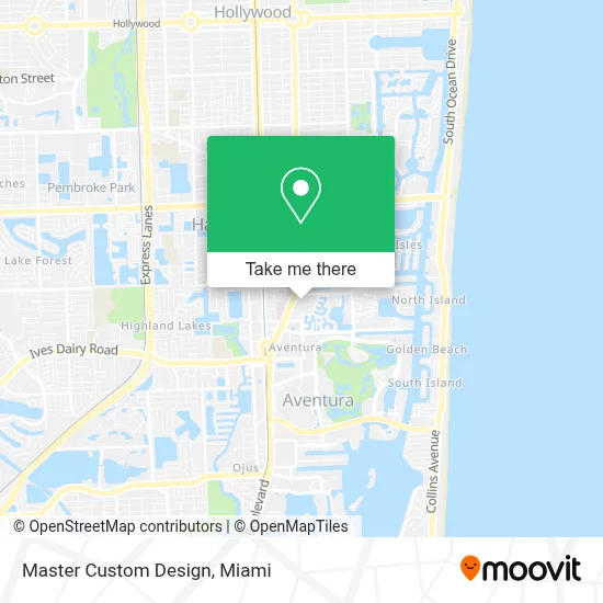 Master Custom Design map