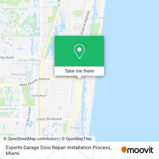 Experts Garage Door Repair Installation Process map