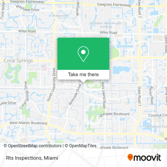 Rts Inspections map