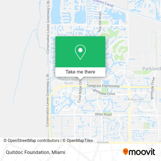 Quitdoc Foundation map