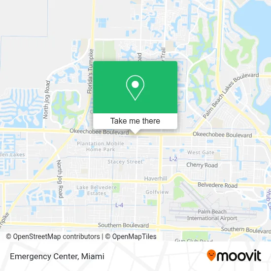 Emergency Center map